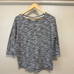Loft Ann Taylor Heather half sleeve top